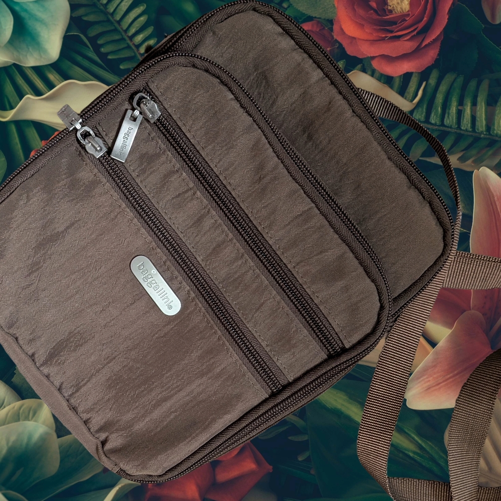 Baggallini Brown Crossbody Bag - Picture 13 of 13